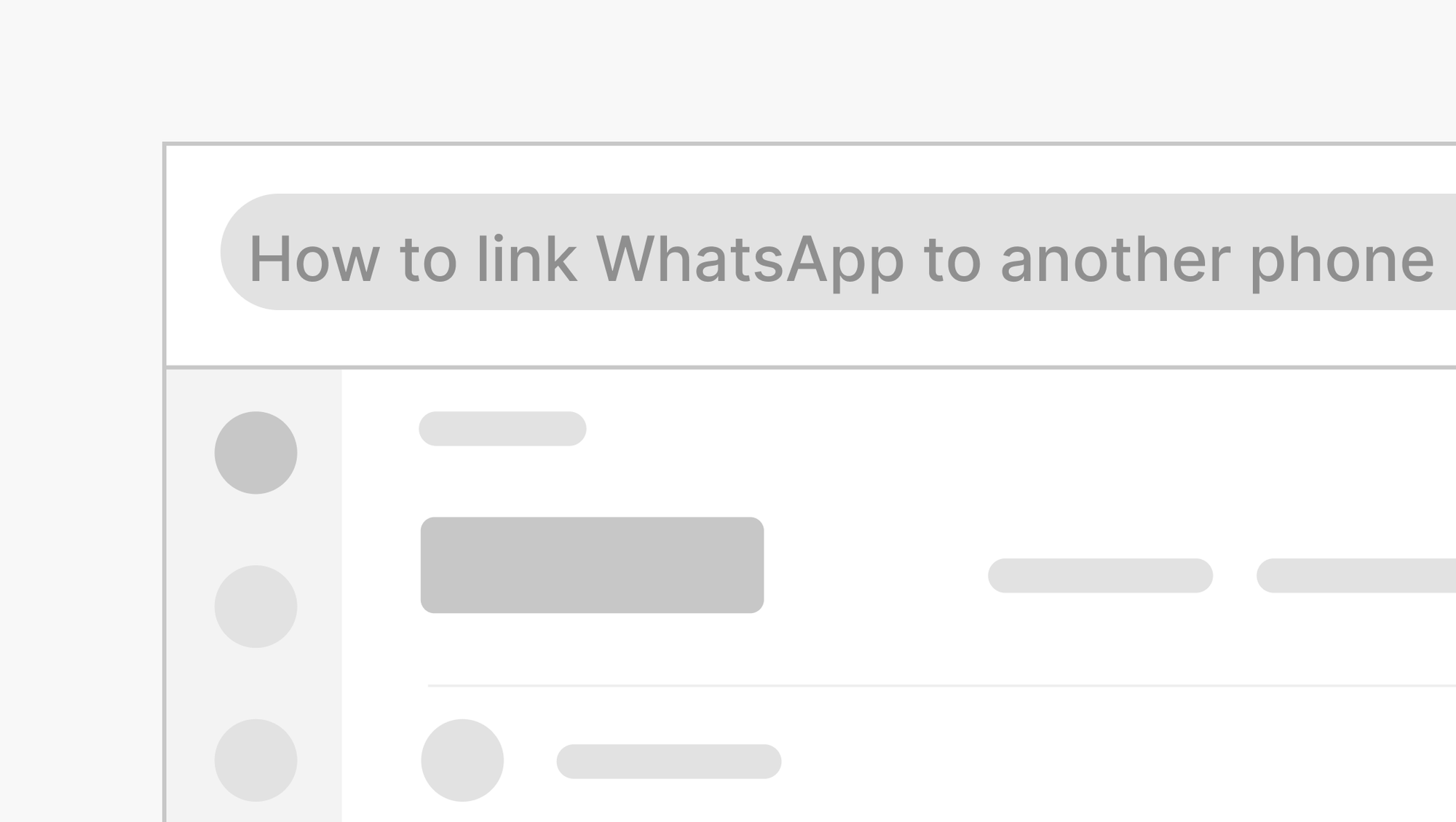 HOW TO LINK WHATSAPP TO ANOTHER PHONE WITH QR CODE visual data 7